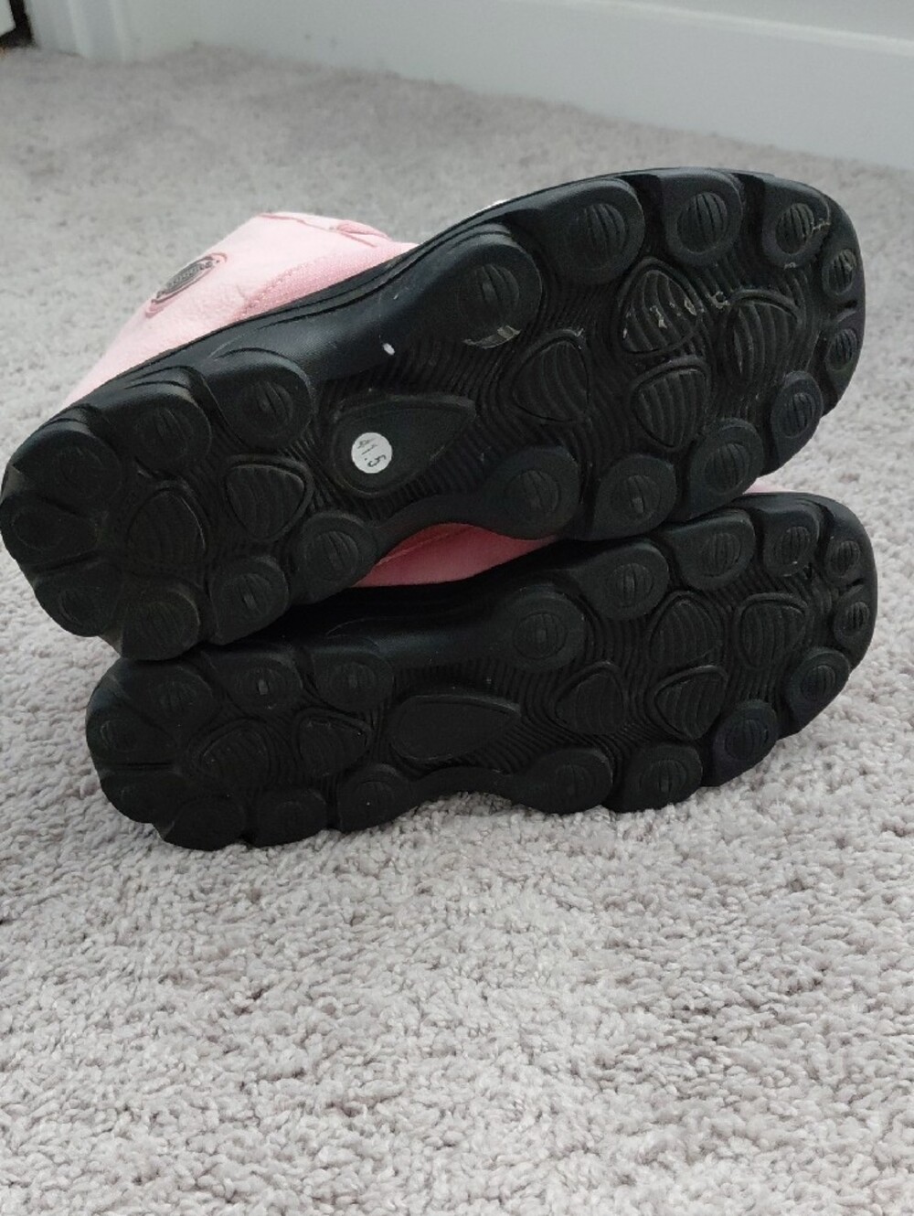 Outdoors Pink Faux-Fur Ankle Boots - Picture 4 of 4